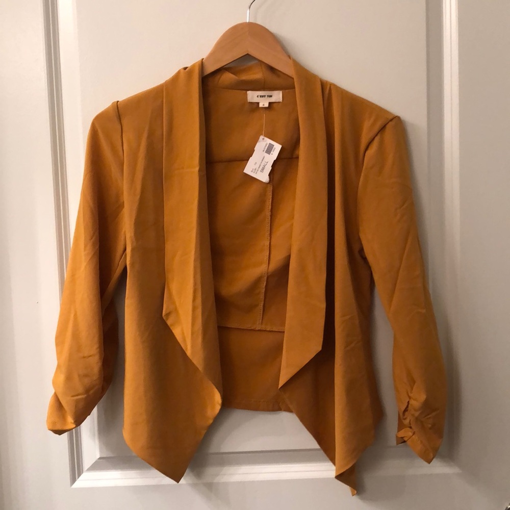 Mustard Blazer